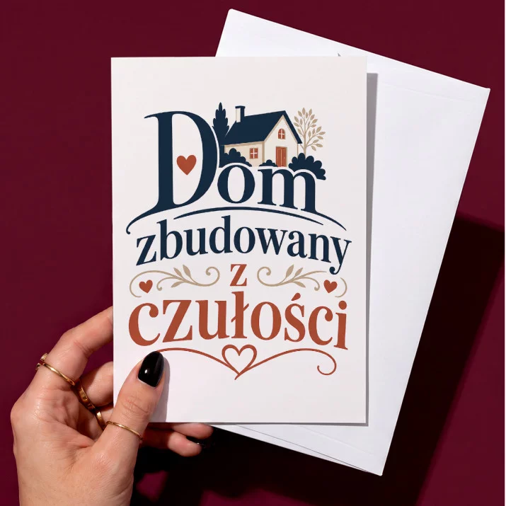 Kartka z Życzeniami Na Nowy Dom Dla Mężczyzny: Czuły Azyl