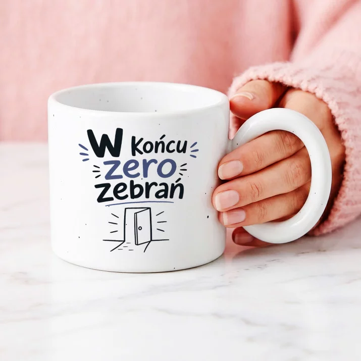 Kubek Z Okrągłym Uchem Na Odejście Z Pracy Prezent Dla Mężczyzny: Korpo Na Luzie