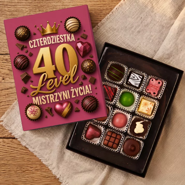 Czekoladki Na 40 Urodziny Kobiety Prezent Na 40 Urodziny Dla Kobiety: 40 Level Mistrzyni Czekoladki Na 40 Urodziny Kobiety Prezent Na 40 Urodziny Dla Kobiety: 40 Level Mistrzyni
