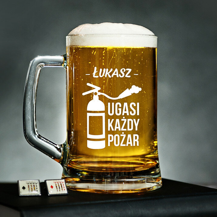 Ugasi każdy pożar - Personalizowany Kufel