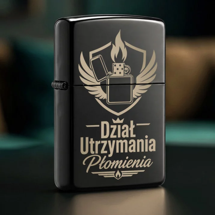 Zapalniczka Z Grawerem Na Święta Prezent Dla Mężczyzny: Honorowy Strażnik Płomienia