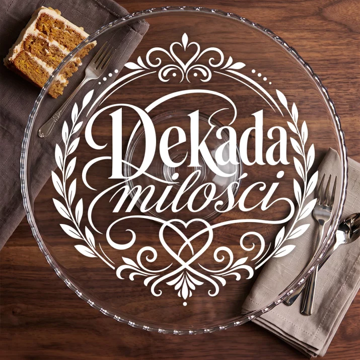 Patera Na Ciasto Na 10 Rocznicę Ślubu Prezent Dla Pary: Elegancja Dekady Patera Na Ciasto Na 10 Rocznicę Ślubu Prezent Dla Pary: Elegancja Dekady