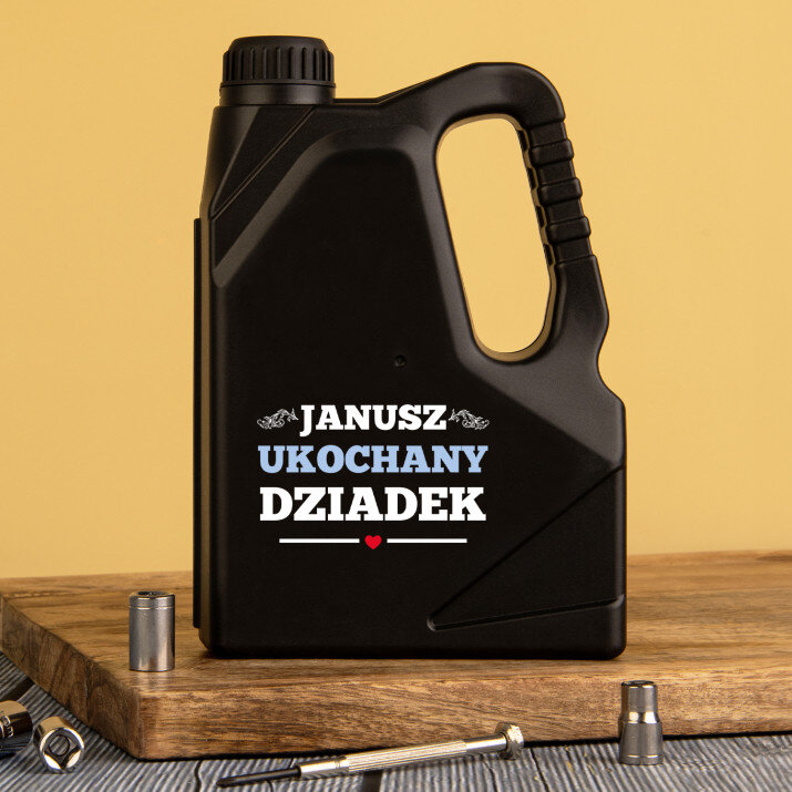 Ukochany dziadek - Narzędzia w kanistrze