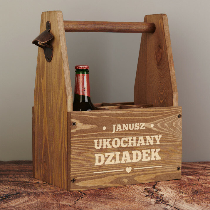 Ukochany dziadek - Nosidło na piwo z otwieraczem