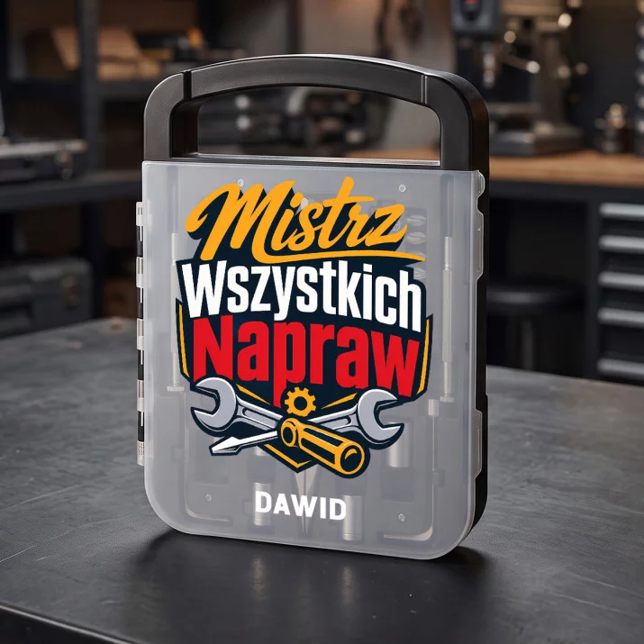 Zestaw Narzędzi Dla Ukochanego Prezent Na Walentynki Dla Mężczyzny: Emblemat Warsztatowy