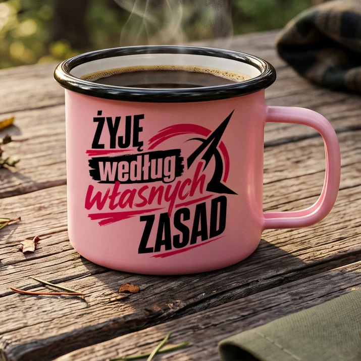 Kubek Emaliowany Dla 24 Latki Prezent Na 20 Urodziny Dla Kobiety: Manifest Niezależności Kubek Emaliowany Dla 24 Latki Prezent Na 20 Urodziny Dla Kobiety: Manifest Niezależności