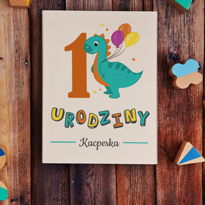 Urodziny dinozaur - Praliny z belgijskiej czekolady