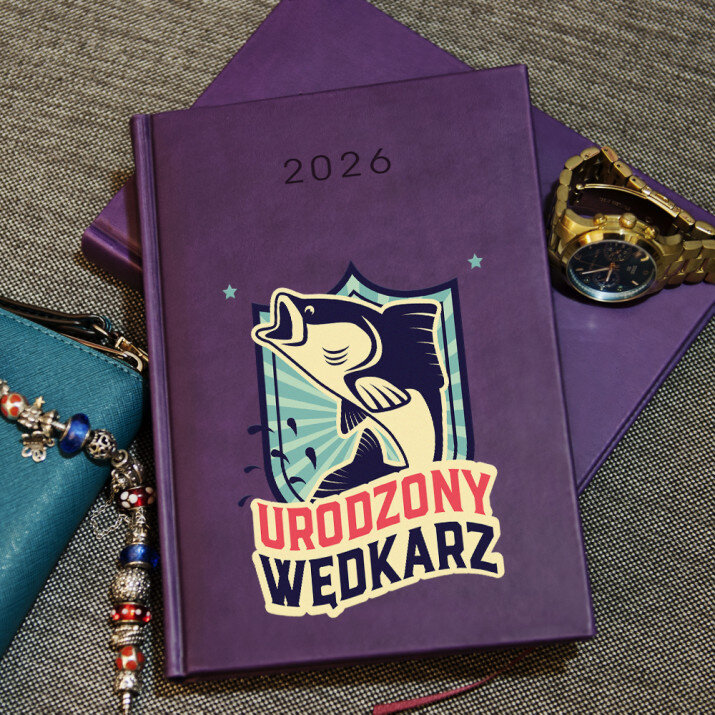 Urodzony wędkarz - Kalendarz 2026