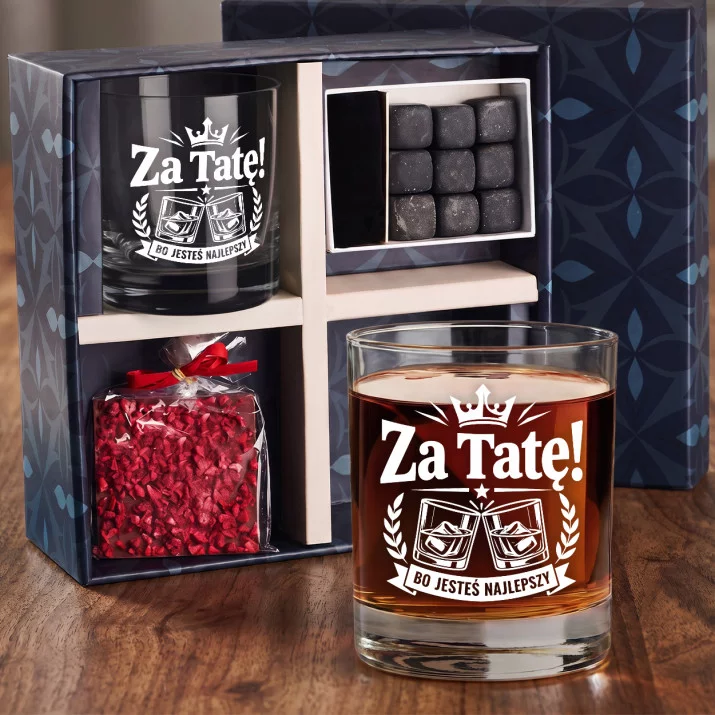 Zestaw Prezentowy Whisky Dla Taty Na Dzień Ojca Dla Mężczyzny: Za Tatę Zestaw Prezentowy Whisky Dla Taty Na Dzień Ojca Dla Mężczyzny: Za Tatę
