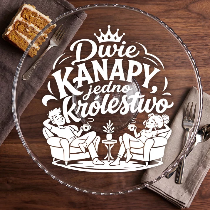 Patera Na Ciasto Na Nowe Mieszkanie Prezent Dla Pary: Królestwo Dwojga