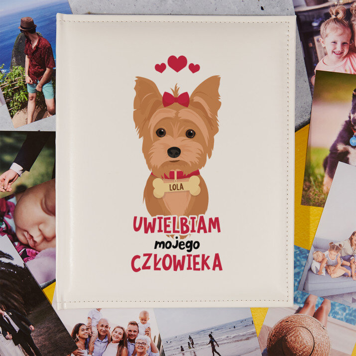 Uwielbiam mojego człowieka - Personalizowany Album na zdjęcia