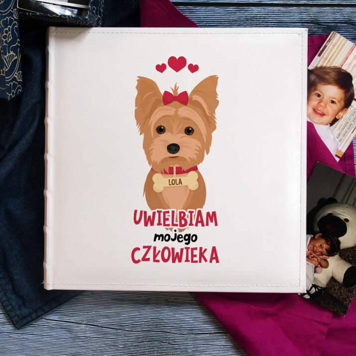 Uwielbiam mojego człowieka - Personalizowany Album na zdjęcia