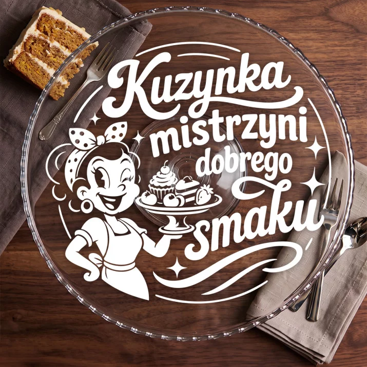 Patera Na Ciasto Dla Kuzynki Prezent Dla Kobiety: Retro Kuchenny Humor Patera Na Ciasto Dla Kuzynki Prezent Dla Kobiety: Retro Kuchenny Humor