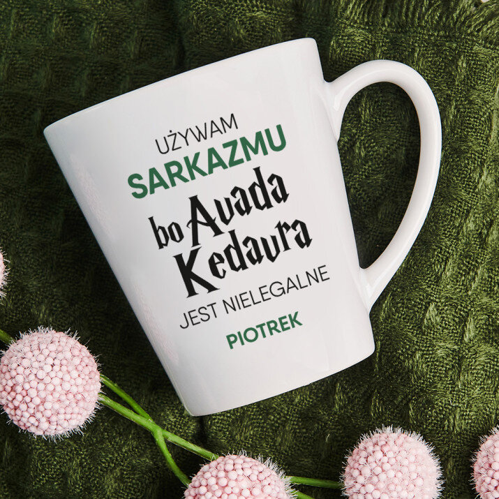 Używam sarkazmu - personalizowany kubek