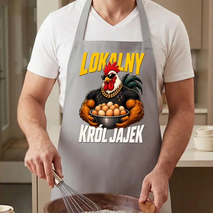 Fartuch Dla Faceta Prezent Dla Mężczyzny: Lokalny Król Jajek