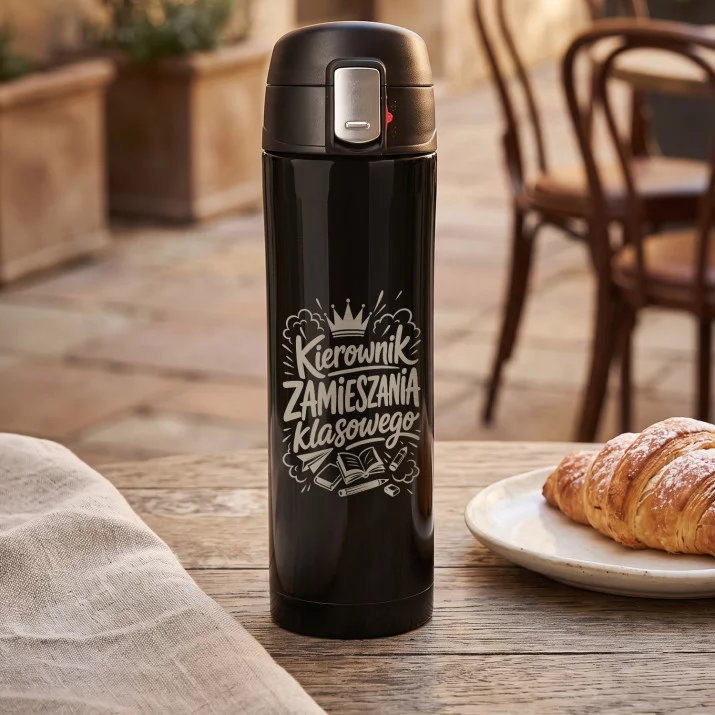 Kubek Termiczny 440ml Dla Wychowawcy Prezent Na Dzień Nauczyciela: Kierownik