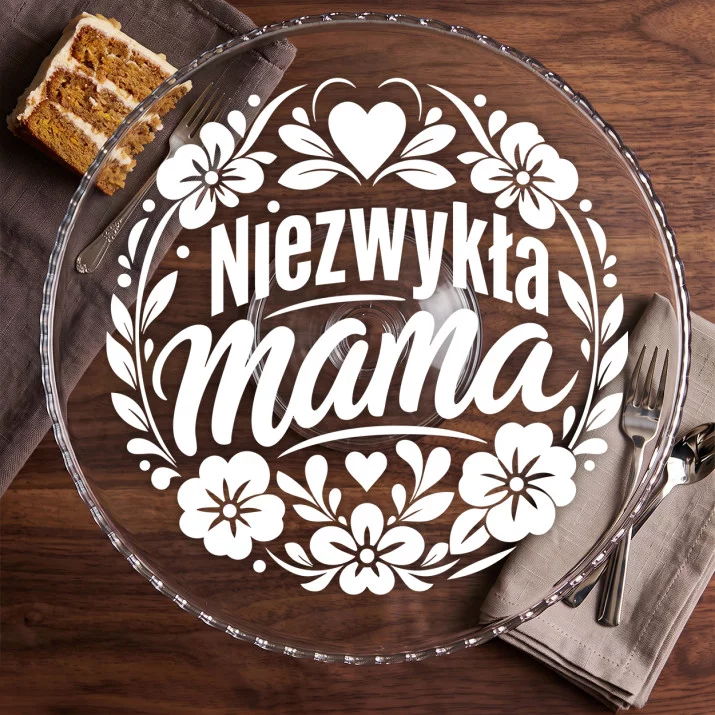 Patera Na Ciasto Dla Świeżo Upieczonej Mamy Prezent Na Dzień Mamy Dla Kobiety: Ciepło Macierzyństwa Patera Na Ciasto Dla Świeżo Upieczonej Mamy Prezent Na Dzień Mamy Dla Kobiety: Ciepło Macierzyństwa