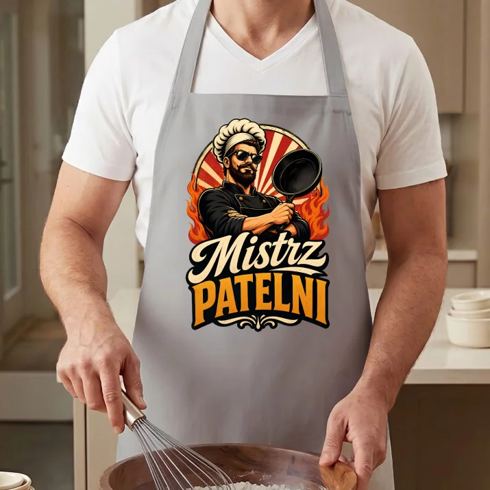 Fartuch Na Święta Prezent Dla Mężczyzny: Mistrz Patelni