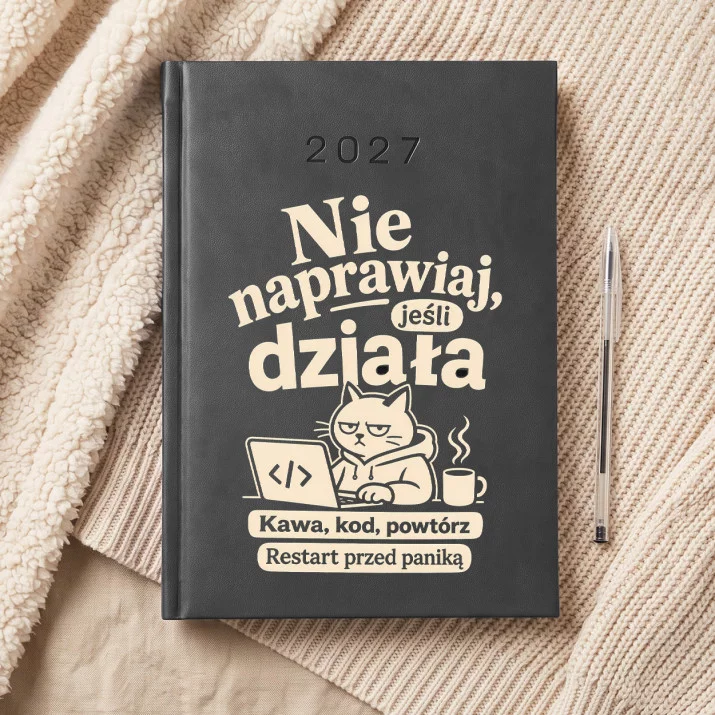 Kalendarz Książkowy A5 2027 Dla Programisty Prezent Dla Mężczyzny: Retro Programistyczny Kalendarz Książkowy A5 2027 Dla Programisty Prezent Dla Mężczyzny: Retro Programistyczny