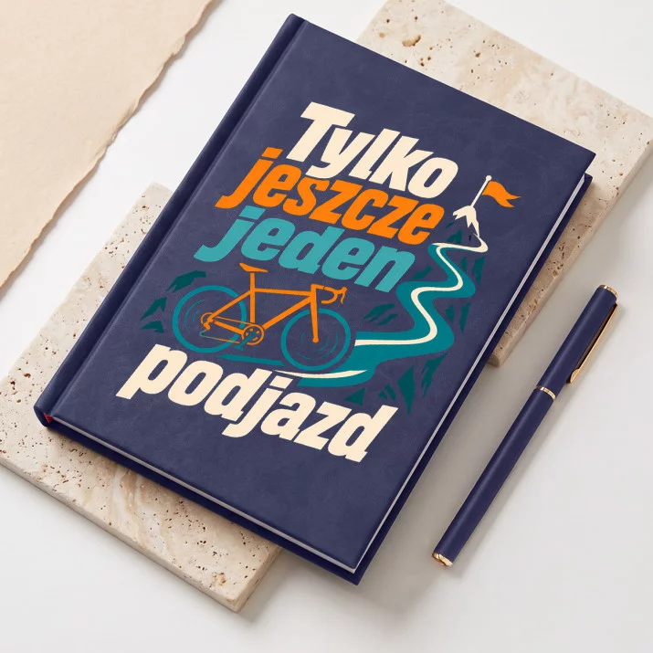 Notatnik A5 Dla Rowerzysty Prezent Dla Mężczyzny: Wieczny Podjazd Notatnik A5 Dla Rowerzysty Prezent Dla Mężczyzny: Wieczny Podjazd