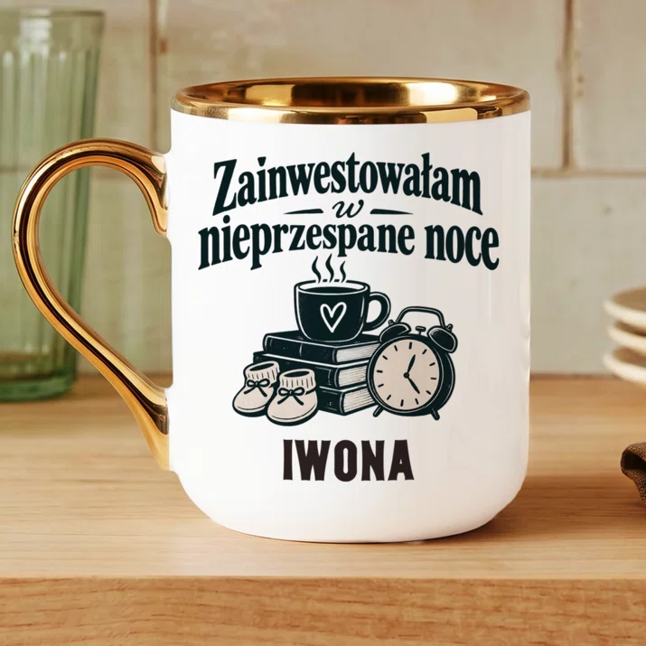 Kubek Personalizowany Dla Przyszłej Mamy Prezent Na Dzień Mamy Dla Kobiety: Zainwestowałam W Kubek Personalizowany Dla Przyszłej Mamy Prezent Na Dzień Mamy Dla Kobiety: Zainwestowałam W