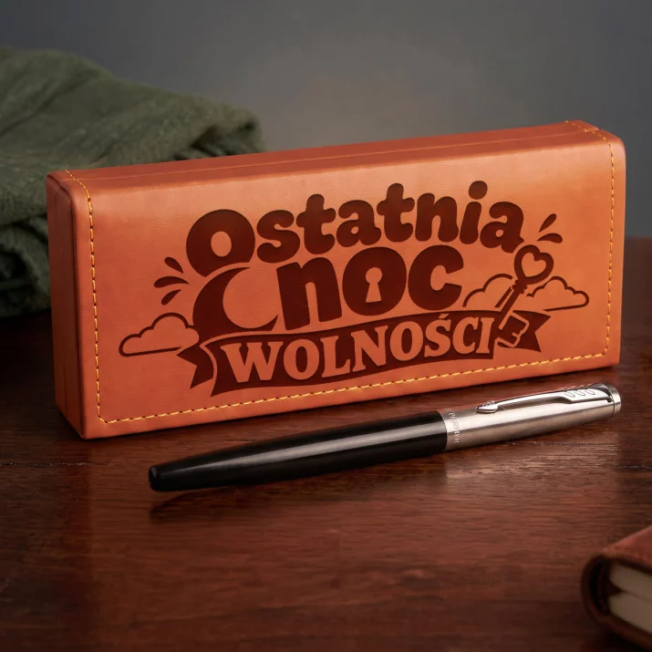 Pióro Wieczne Parker W Etui Na Kawalerski Prezent Dla Mężczyzny: Emblemat Ostatniej Nocy
