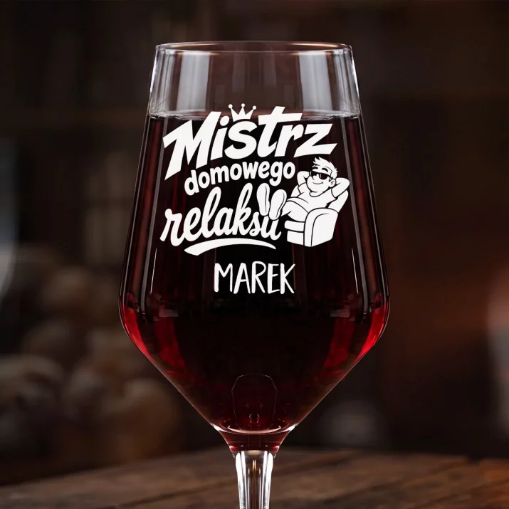 Mega Kieliszek Do Wina z Grawerem Dla Męża Prezent Na Rocznicę Ślubu Dla Mężczyzny: Mistrz Domowego Relaksu Mega Kieliszek Do Wina z Grawerem Dla Męża Prezent Na Rocznicę Ślubu Dla Mężczyzny: Mistrz Domowego Relaksu