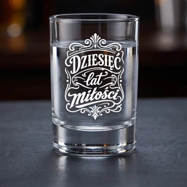Kieliszki Do Wódki Na 10 Rocznicę Ślubu Prezent : Dekadowa Elegancja