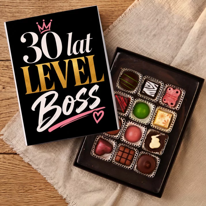 Czekoladki Dla 30 Latki Prezent Na 30 Urodziny Dla Kobiety: 30 Lat Level Boss Czekoladki Dla 30 Latki Prezent Na 30 Urodziny Dla Kobiety: 30 Lat Level Boss