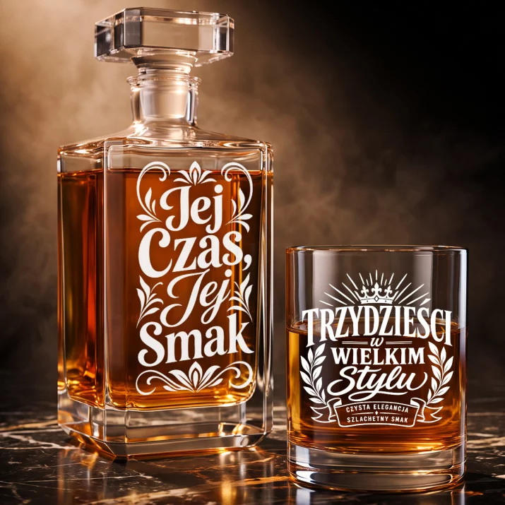 Zestaw Do Whisky Na 30 Urodziny Prezent Dla Kobiety: Jej Czas, Jej Smak Zestaw Do Whisky Na 30 Urodziny Prezent Dla Kobiety: Jej Czas, Jej Smak