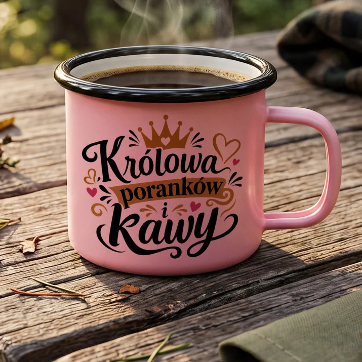 Kubek Emaliowany Dla Dziewczyny Prezent Na Dzień Dziewczyny Dla Kobiety: Zabawny Komplement Kubek Emaliowany Dla Dziewczyny Prezent Na Dzień Dziewczyny Dla Kobiety: Zabawny Komplement