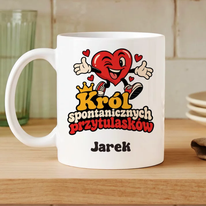 Kubek Personalizowany Dla Chłopaka Prezent Na Dzień Chłopaka Dla Mężczyzny: Król Spontanicznych Kubek Personalizowany Dla Chłopaka Prezent Na Dzień Chłopaka Dla Mężczyzny: Król Spontanicznych