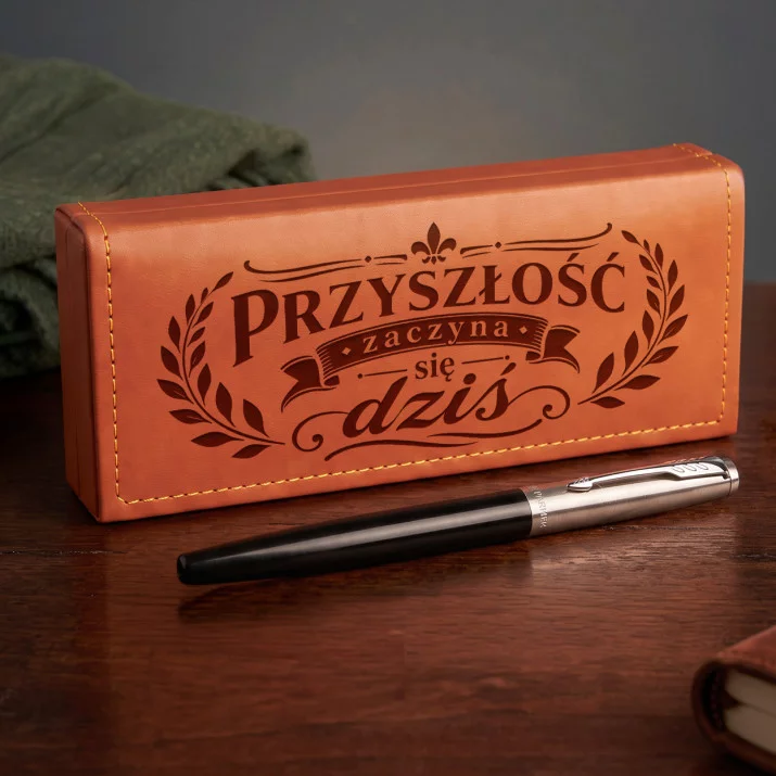 Pióro Wieczne Parker W Etui Dla Studenta Prezent Dla Mężczyzny: Elegancki Emblemat Nauki