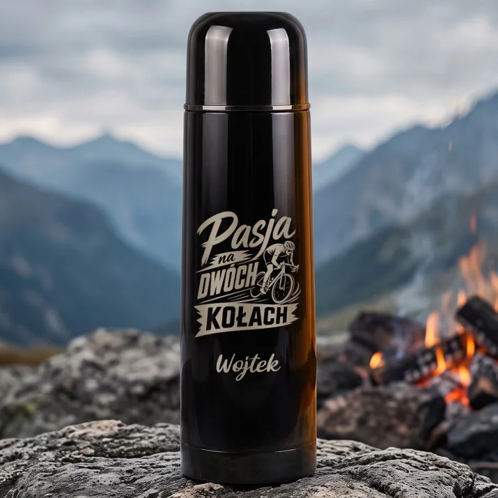 Termos Personalizowany Dla Kolarza Prezent Dla Mężczyzny: Pasja Na Dwóch Kołach