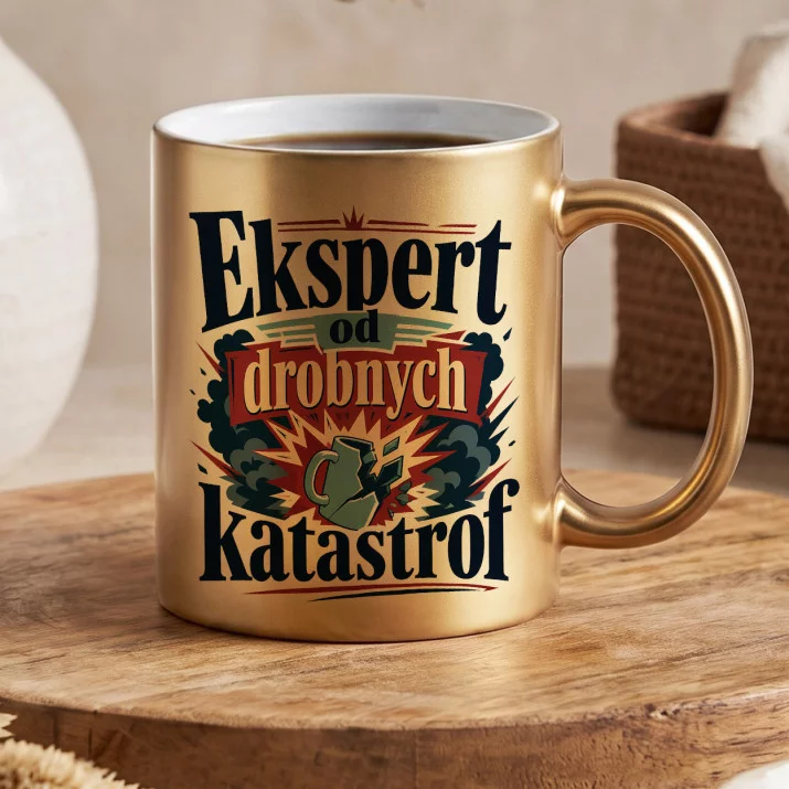Złoty Kubek Dla Brata Prezent Dla Mężczyzny: Braterski Suchy Humor Złoty Kubek Dla Brata Prezent Dla Mężczyzny: Braterski Suchy Humor