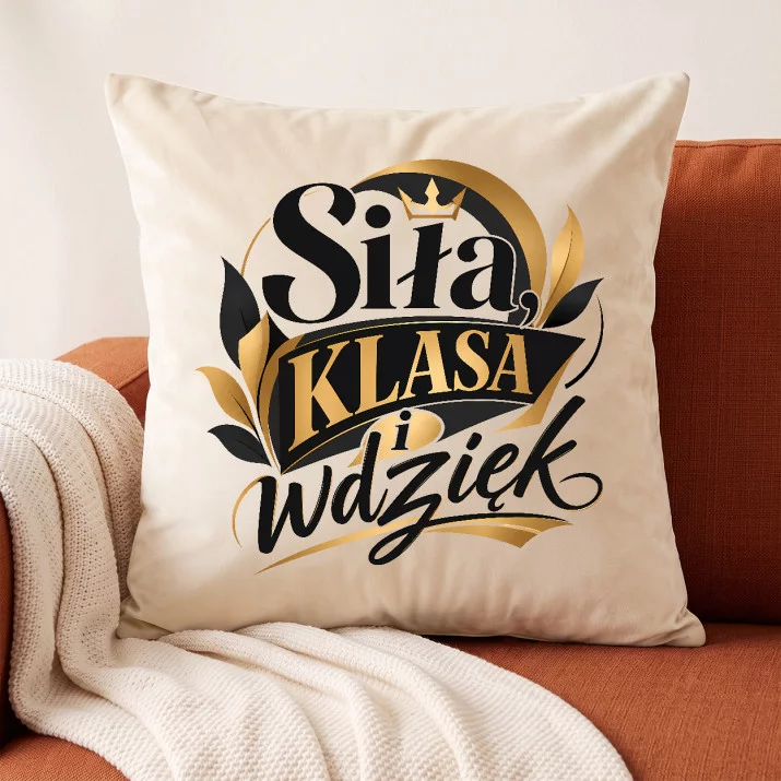 Poduszka Dekoracyjna Na 60 Prezent Na 60 Urodziny Dla Kobiety: Dojrzała Elegancja Poduszka Dekoracyjna Na 60 Prezent Na 60 Urodziny Dla Kobiety: Dojrzała Elegancja