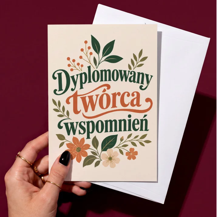 Kartka z Życzeniami Na Dzień Babci i Dziadka Dla Babci i Dziadka Pary: Botaniczna Nuta Kartka z Życzeniami Na Dzień Babci i Dziadka Dla Babci i Dziadka Pary: Botaniczna Nuta