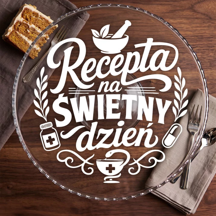 Patera Na Ciasto Dla Farmaceutki Prezent Dla Kobiety: Apteczny Humor Patera Na Ciasto Dla Farmaceutki Prezent Dla Kobiety: Apteczny Humor