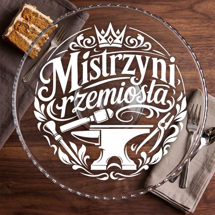 Patera Na Ciasto Dla Córki Prezent Dla Kobiety: Duma Rzemieślnicza Patera Na Ciasto Dla Córki Prezent Dla Kobiety: Duma Rzemieślnicza
