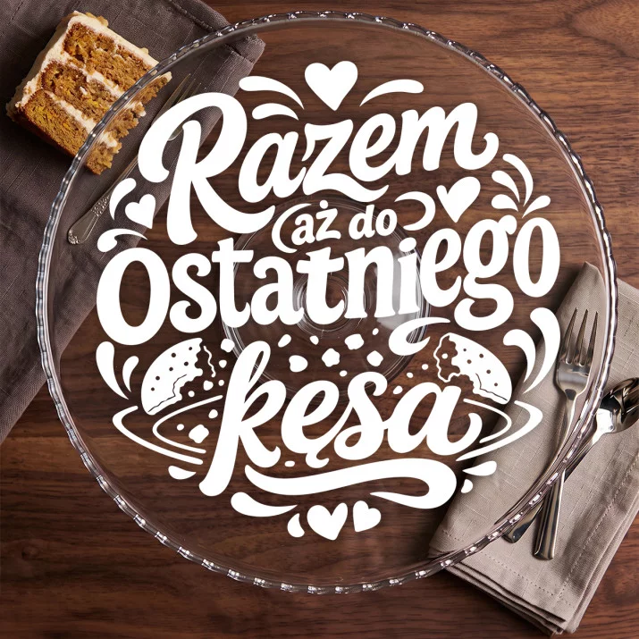 Patera Na Ciasto Na Walentynki Prezent Na Rocznicę Dla Pary: Smak Miłości