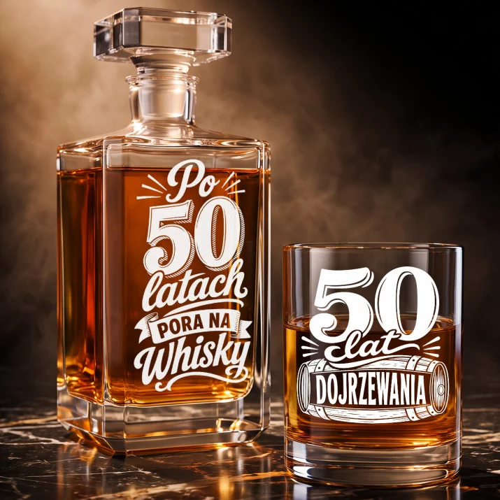 Zestaw Do Whisky Dla 50 Latka Prezent Na 50 Urodziny Dla Mężczyzny: Po 50 Latach Pora Na Zestaw Do Whisky Dla 50 Latka Prezent Na 50 Urodziny Dla Mężczyzny: Po 50 Latach Pora Na