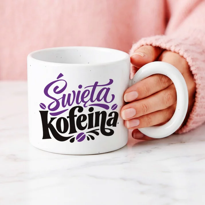 Kubek Z Okrągłym Uchem Dla Zakonnicy Prezent Dla Kobiety: Kawowy Humor Zakonny