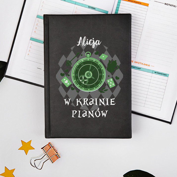 W krainie planów - Planer Książkowy A5