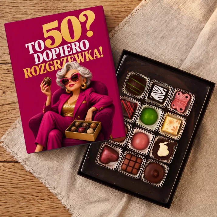 Czekoladki Na 50 Urodziny Kobiety Prezent Na 50 Urodziny Dla Kobiety: To 50? Rozgrzewka Czekoladki Na 50 Urodziny Kobiety Prezent Na 50 Urodziny Dla Kobiety: To 50? Rozgrzewka
