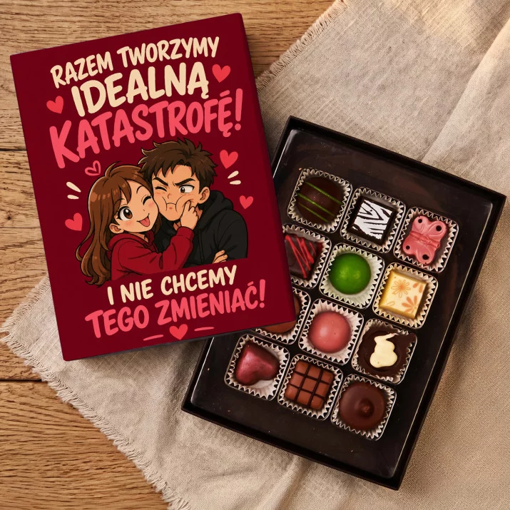 Czekoladki Na Rocznicę Prezent Na Walentynki : Idealna Katastrofa Para Czekoladki Na Rocznicę Prezent Na Walentynki : Idealna Katastrofa Para