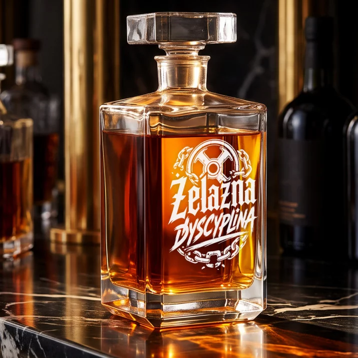 Karafka Do Whisky z Grawerem Dla Kulturysty Prezent: Duma Kulturysty Karafka Do Whisky z Grawerem Dla Kulturysty Prezent: Duma Kulturysty