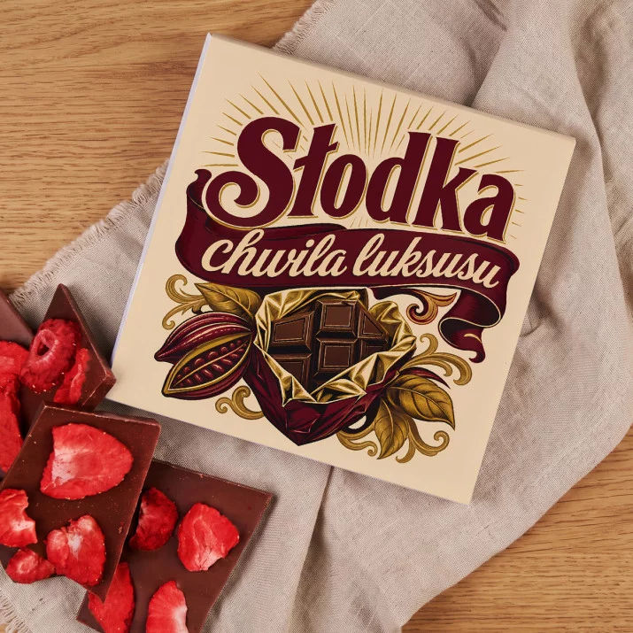Czekolada Z Truskawkami Dla Kobiety Prezent Dla Kobiety: Czekoladowa Elegancja Czekolada Z Truskawkami Dla Kobiety Prezent Dla Kobiety: Czekoladowa Elegancja
