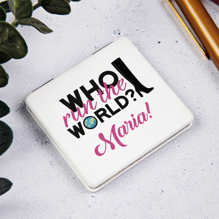 Who run the world - Lusterko kieszonkowe