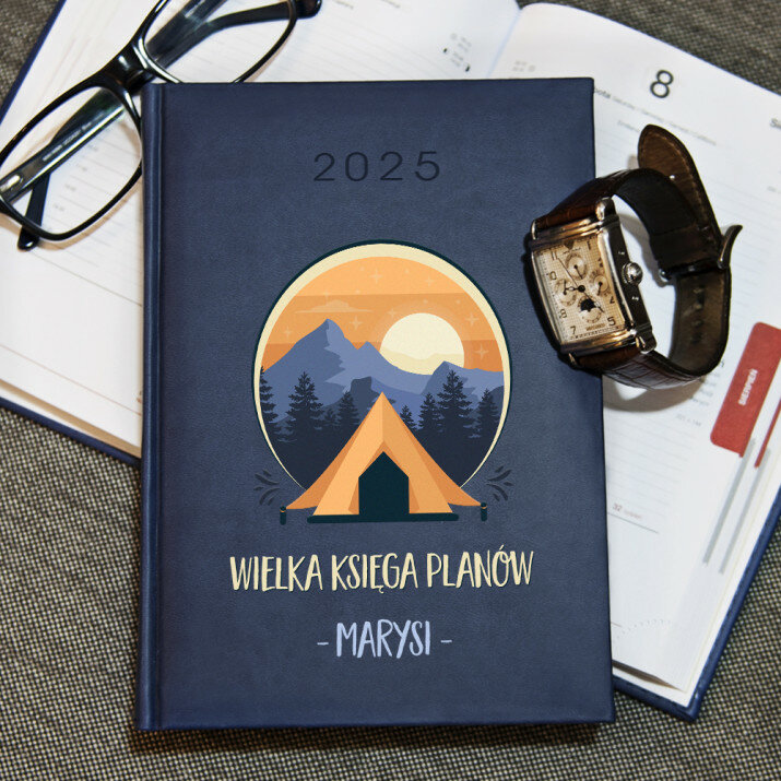 Wielka księga planów - Kalendarz 2025