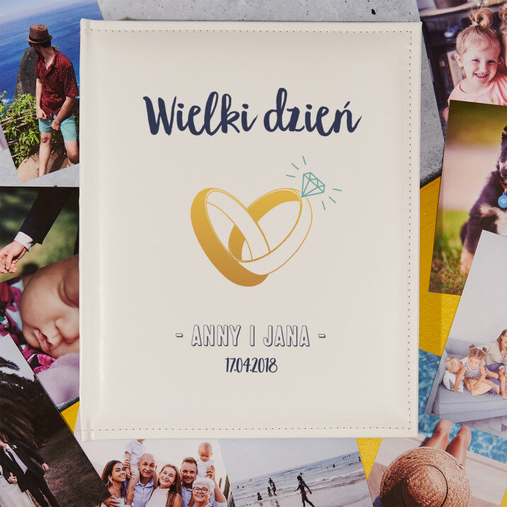 Wielki dzień - Personalizowany Album na zdjęcia